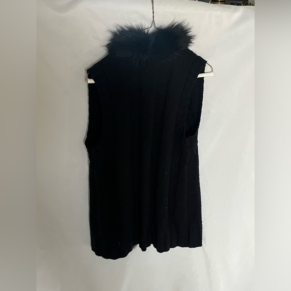 Style & Co Women's Black Wool Blend Cardigan, Petite Medium - Picture 4 of 6